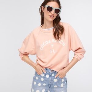 J. Crew Cocoa Beach Sweatshirt